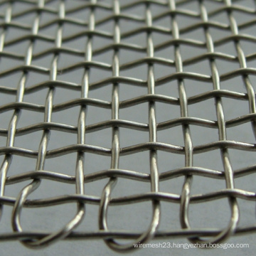 Stainless Steel Crimped Square Wire Mesh